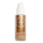 Lumene Natural Glow osvetljevalni tekoči puder za obraz s hialuronsko kislino SPF20 - 4 Tan 30 ml