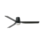 FARO 33830-1TW-LED Zatemnitven ventilator PUNT TUB M LED/18W/230V 3000/4200/6500K + Daljinski upravljalnik
