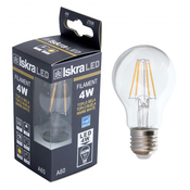 ISKRA LED žarnica A60 E27 4W 2700K FILAMENT