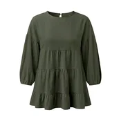Imily Bela Bluza temno zelena