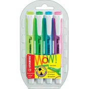 Set tekst markera Stabilo Swing Cool - 4 fluorescentne boje