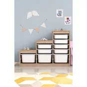 HANAH HOME Višenamenska komoda Swiss Sonomo White