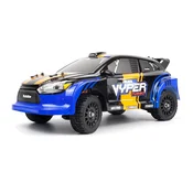 RC rally avtomobil BLACKZON Vyper RX Turbo 1:16 4WD 2S Brushless - modro/oranžen (540284)