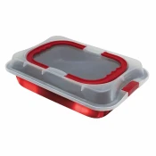 Berlingerhaus Pekač s pokrovom BH-7862 Burgundy Metallic Line 36.5x24.5x5.5 cm