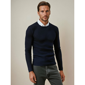 DStreet Sweter męski granatowy