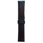 Kožni kaiš 22mm Crna 22.193