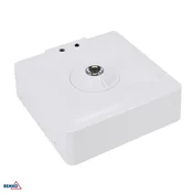 Luxmena zasilna kvadratna svetilka 3 W IP40 s samopreizkusom, 1 h BM-C91-SKL-S-3SO-AT1H-CNBOP