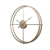 Dizajnerska stenska ura LUX Gold 40cm