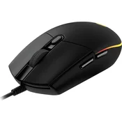 LOGITECH Miš USB tipa A G G102 LightSync 8000 DPI