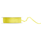 PartyDeco Satenasti trak - Rumena 3mm/50m