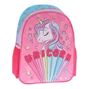 SAZIO Ranac za devojcice predškolski, Limo, Rainbow unicorn