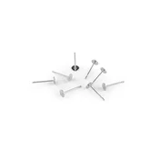 Lepilni zatiči iz nerjavečega jekla O4; 6; 8 mm - (4 mm) platina (8 kosov)