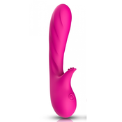 Romance Vibrator, Silikonski, 6 modova vibracije, 3 nivoa snage, 18 cm, Roze