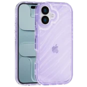 Aurora Wave maska za iPhone 16 Plus - ljubičasta
