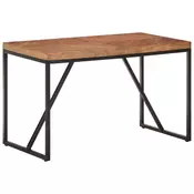 vidaXL Jedilna miza 120x60x76 cm trden akacijev in mangov les