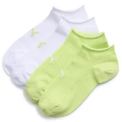 PUMA Womens Sneaker Socks (2-Pack), Women, Lime, 39/42
