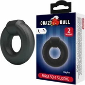 Crazy Bull Kayke Silicone Ring Model 2 Adjustable Black 50mm D-243842