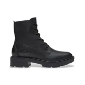 Timberland za ženske. TB0A43AXW021 Brimfield Usnjeni škornji črne barve (41 W), Črna, Ravna stran, Čipke, Priložnos