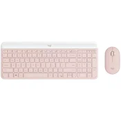 LOGITECH MK470 Slim Combo - ROSE - US INTL - 2.4GHZ - INTNL-973