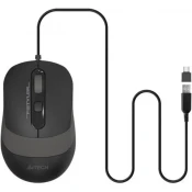 A4Tech A4-FM10T Opticki miš, 1600Dpi, Sivi