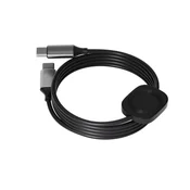 INF 2-v-1 100W magnetni brezžični polnilni kabel z Apple Watch Black, (5000276848)