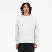 Mikina New Balance Athletics French Terry Crew Ash Heather XL