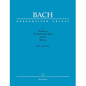 BACH J.S.:6 SUITES A VIOLONCELLO SOLO SENZA BASSO BWV 1007-1012