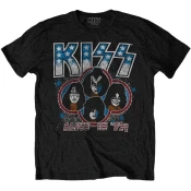 Kiss Majica Alive in 77 Unisex Black 2XL