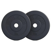 Gorilla Sports Set plasticnih olimpijskih tegova 30 kg (2 x 15 kg) ( 101204-00006-0032 )