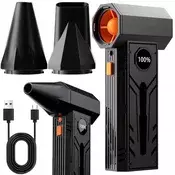 Verkgroup Aku. večnamenski puhalnik USB LCD 130.000vrt/min