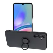 OEM Etui za Samsung A05S Silicone Ring, črno