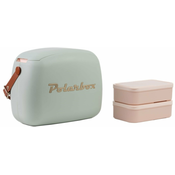 Polarbox Urban Retro Cooler Bag 6L Matcha Gold