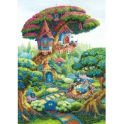 Hachette - Puzzle Skrivni vrt - 1 000 kosov