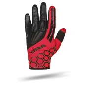Dječje motorističke rukavice RSA MX EVO crno-crvene