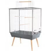 Bird cage Zolux H80 Grey 8 x 11,2 x 8 cm 78 x 81 x 48 cm