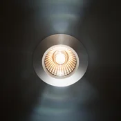 Sigor LED vgradni stropni reflektor Diled, O 6,7 cm, Dim-To-Warm, bel - Dnevna soba/jedilnica - Sodobni - bela - Aluminij