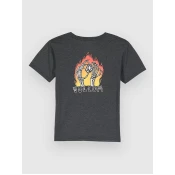 Volcom Volfire Hth Kids fantovska majica heather black