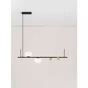 NOBLE CRNA VISILICA S 2 REFLEKTORA G9 2X5W I LED 10W IP20 3000K NL9002105