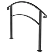VEVOR Ograja LTFSHS-5FT 625x97x106 cm Črna
