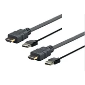 Vivolink PROHDMIUSB3 3m HDMI na USB Type-A kabelski adapter, črne barve