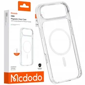 Mcdodo MCDODO MAGNETNI PROZORNI OVITEK Z OJAČANJEM ZA IPHONE 17 AIR Z MAGSAFE