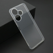 Futrola ULTRA TANKI PROTECT silikon za Xiaomi Redmi 13 4G providna (bela)