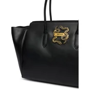 Just Cavalli Ročna torba Iconic Snakes 81RA4BA2 ZSA89 Črna
