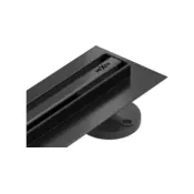 Mexen Flat 360° Slim obtočna linijska odtočna 90 cm, črna - 1741090