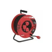 Emos Podaljševalni kabel na bobnu 108325 Extension cable, 25m/230V, coil, 4 sockets, rubber