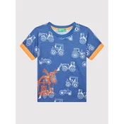 United Colors Of Benetton Majica 3UBTG100U Modra Regular Fit