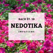 Bachove kapljice 18, Nedotika - Impatiens, 10 ml