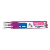 Refill za kemijsku olovku PILOT Frixion Clicker/Ball, brišiva, 0,25 mm, ružičasta, 3 komada BLS-FR5-P-S3