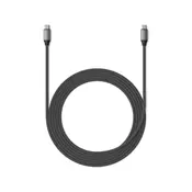 Satechi Fonott kabel, s USB-C na USB-C, 100W, sivi