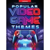 Hal Leonard Popular Video Game Themes for Easy Piano Note